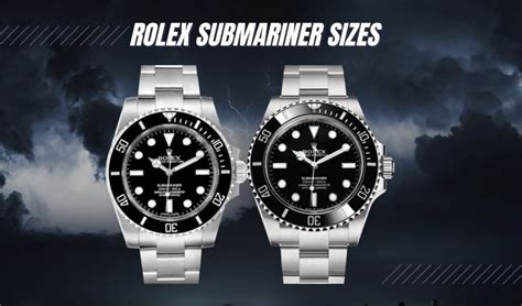 rolex sizes mm|rolex submariner size chart.